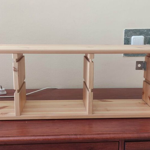 IKEA TROFAST wall-mounted storage frame pine wood like new