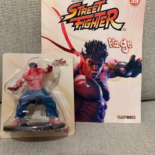 Street Fighter DeAgostini collectible figure new, scale 1:18