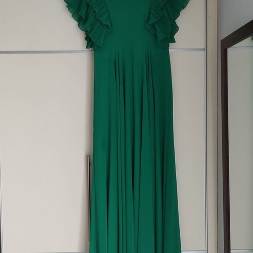 BSB emerald evening dress size 40 like new