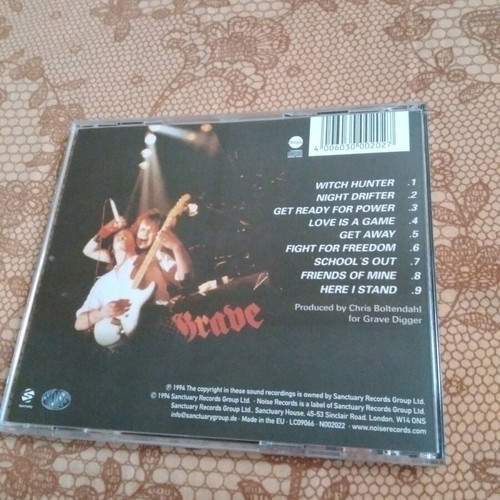 Grave Digger Witch Hunter CD σε άριστη κατάσταση