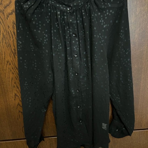 Black shirt with stars MSR like new