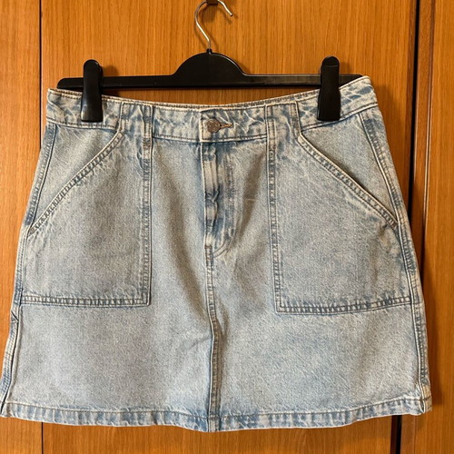 Primark denim skirt new, size L, blue