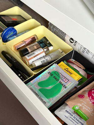 Drawer organization cases new, black color