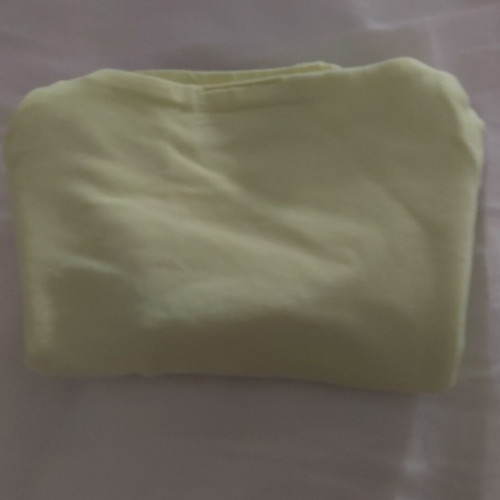 Zara yellow cropped top, size S