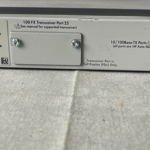HP ProCurve Switch 2124 24-Port Managed Ethernet Switch used