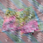  Μαγιο Ανδρικο  σορτσακι ASOS DESIGN - Lightweight Tie Dye Pink Ripstop Swimming Shorts/ Trunks Large