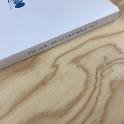 Mykonos photographic album like new, collectible 2021 edition