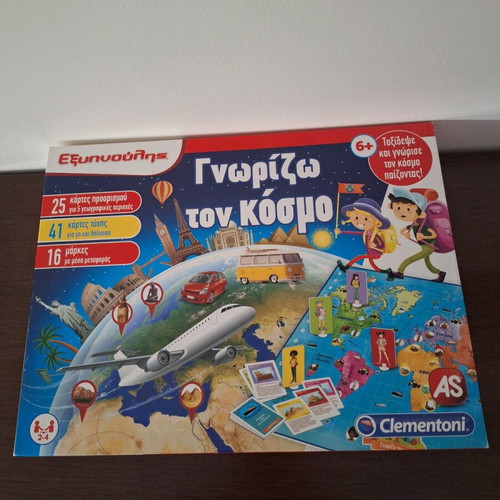 Board game Know the World new Clementoni