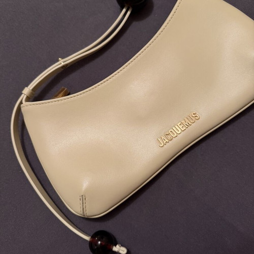 Jacquemus Le Bisou Perle bag, beige