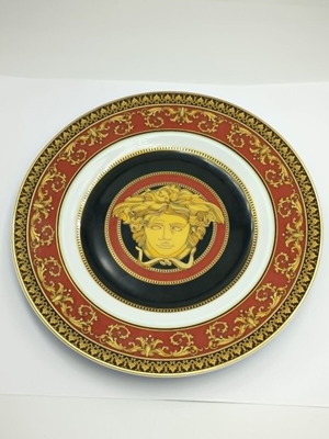 Versace Medusa 18cm porcelain decorative wall plate like new