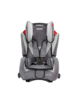 Recaro Young Sport Graphite child car seat used