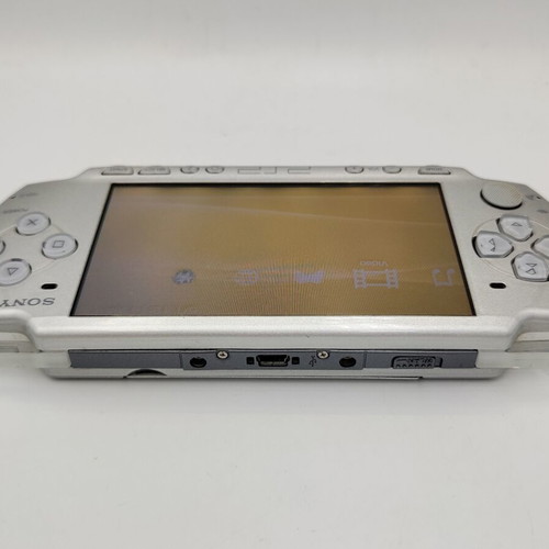 Sony PSP 2001 ασημί κονσόλα με παιχνίδι Avatar