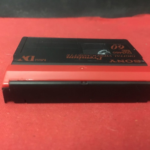 Sony DVM60 digital videocassette used in good condition