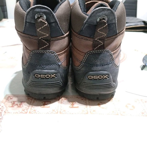 Geox casual boots used, brown, size 39