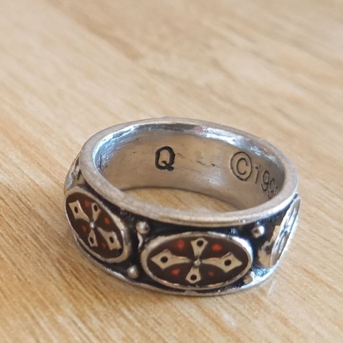 Gothic ring like new, The Alchemy Carta, size 52