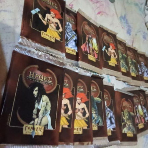 Heroes in Mythical Greece box with 24 packs 2007 new