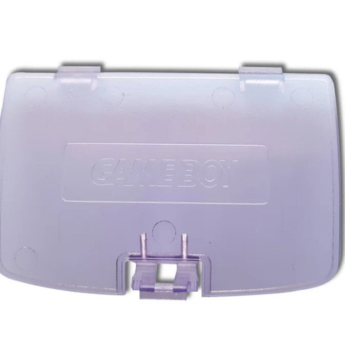 Gameboy Color Battery Cover Clear Purple OEM new