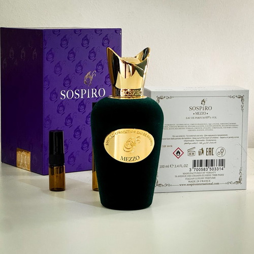 Sospiro Mezzo Eau de Parfum 2ml new, decant sample