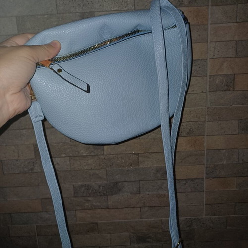 Shoulder bag, turquoise
