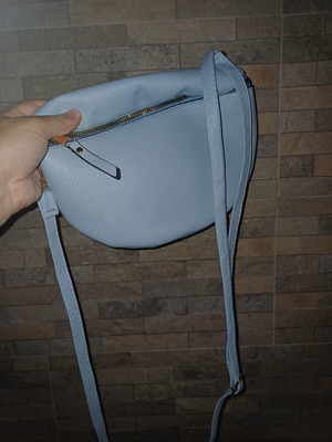 Shoulder bag, turquoise