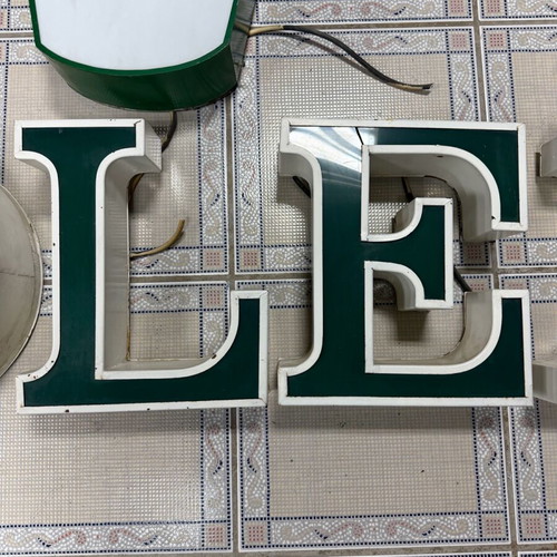 Vintage illuminated Rolex sign used