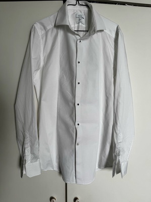 Ανδρικό πουκάμισο Reiss White Marcel M σαν καινούργιο, 100% βαμβάκι
