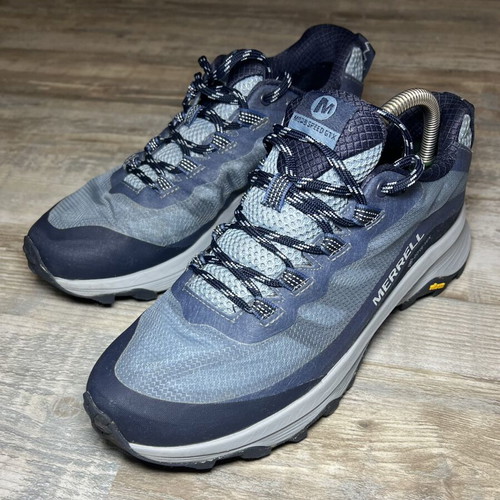 Merrell Moab Speed Gore-Tex Women's Hiking Shoes Navy Size 38.5 Like New
