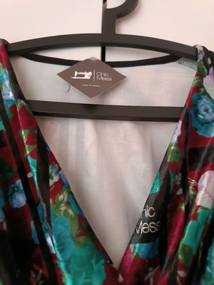 Mini dress Chic Mess new with transparency