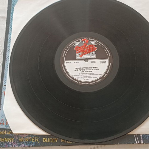 LP Jimi Hendrix - Jim Morrison 'Woke Up This Morning..' vinyl used
