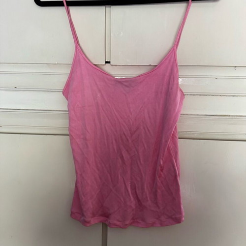 Missoni blouse sheer with inner top and cloth belt like new, pink multicolor