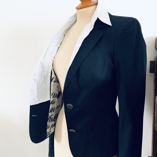 Frankie Morello blazer dark blue like new, size XS