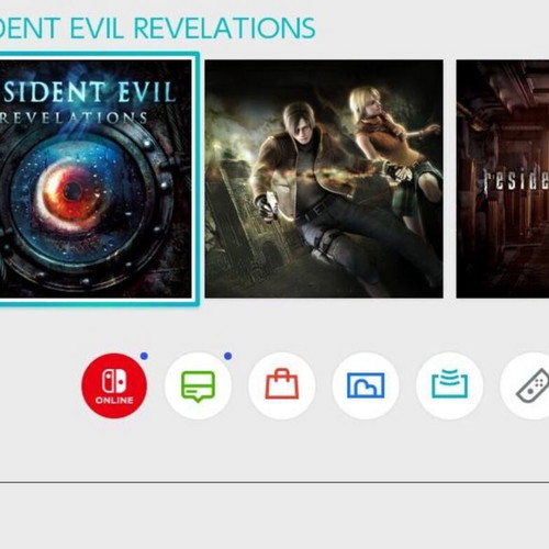 Nintendo Switch Resident Evil Zero, Four, Revelations games, like new