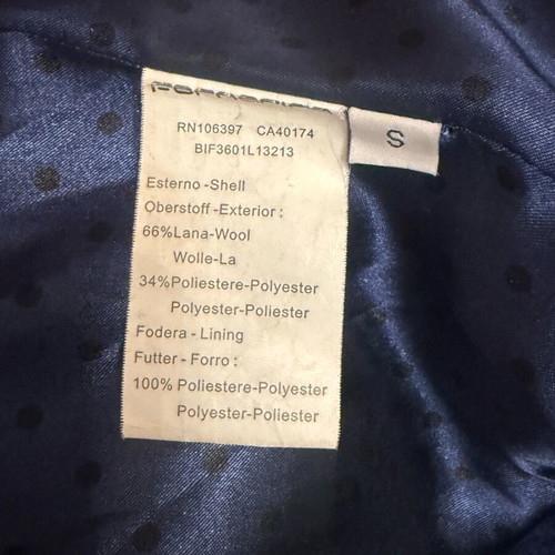 Blue jacket like new, size S