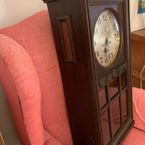 Junghans antique German wall clock used, analog