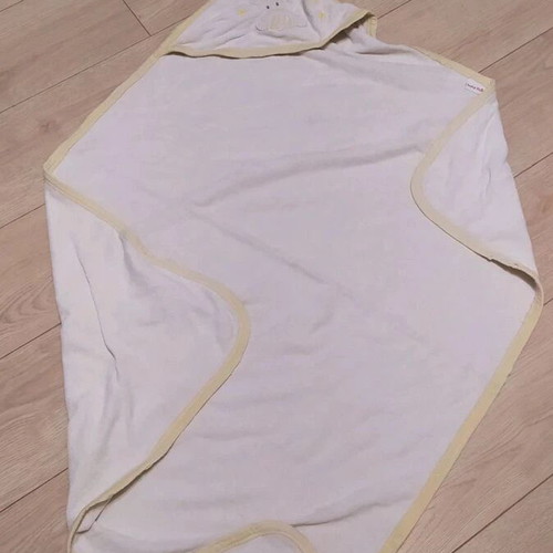 Children's bathrobes like new with cow motifs and white cotton model