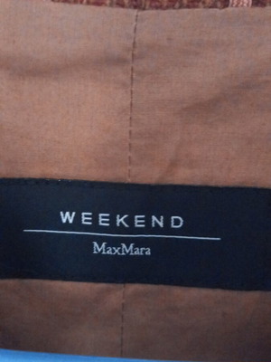 Weekend Max Mara wool jacket, brown, size M