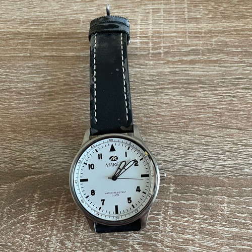 Marea watch used, gray, with worn strap
