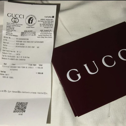 Gucci GG Jumbo μικρή τσάντα χιαστί καινούργια, μαύρο και γκρι