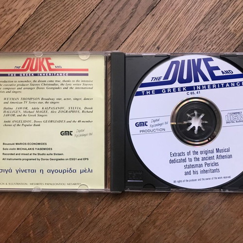 The Duke And The Greek Inheritance CD like new