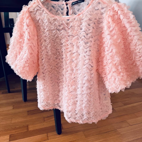 Rut & Circle blouse like new, pink, size S