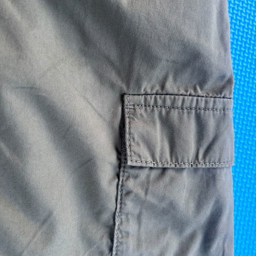 Khaki Utility Cargo Romper Jumpsuit Women’s Size Medium like new