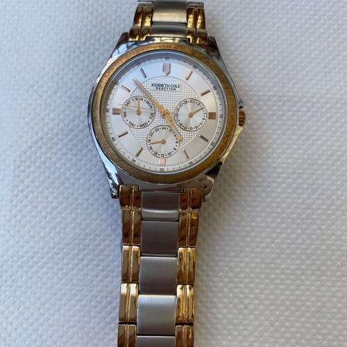 Kenneth Cole Reaction KC3789 watch new, quartz, stainless steel