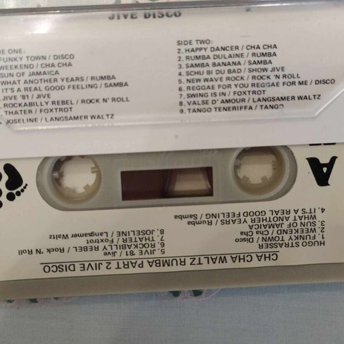 Jive Disco 2 cassette tapes used