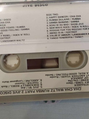 Jive Disco 2 cassette tapes used