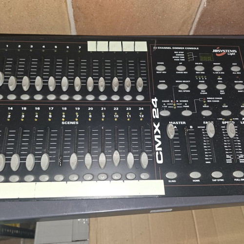 JB Systems CMX 24 DMX Lighting Console like new