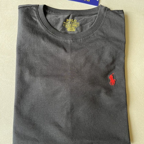 Polo Ralph Lauren tee new slim fit, black, size M