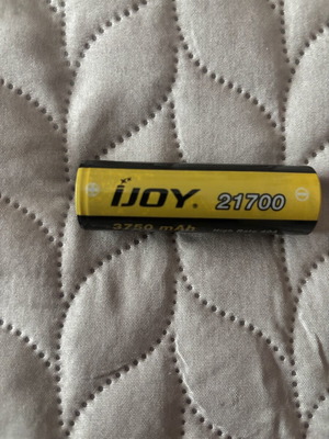 21700 vape battery used 3750 mAh for electronic cigarette