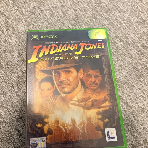 Indiana Jones and the Emperor's Tomb Xbox Original game
