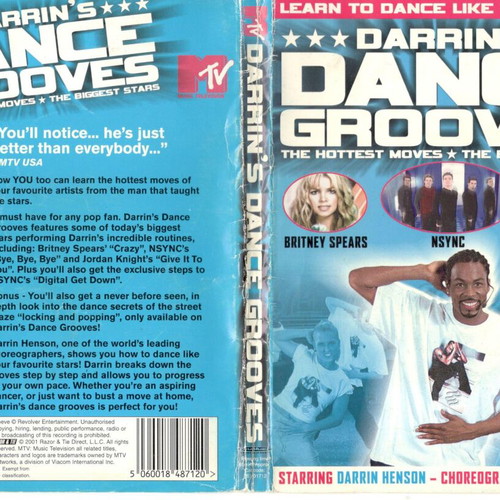 Darrin's Dance Moves DVD used, no subtitles