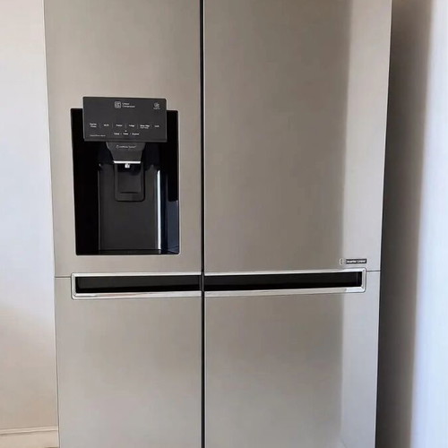 LG Smart double-door fridge with Wi-Fi and water filter